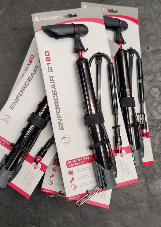 Axiom Enforceair mini floor pump - Ross Cycles - Caterham Bicycle Servicing and Shop