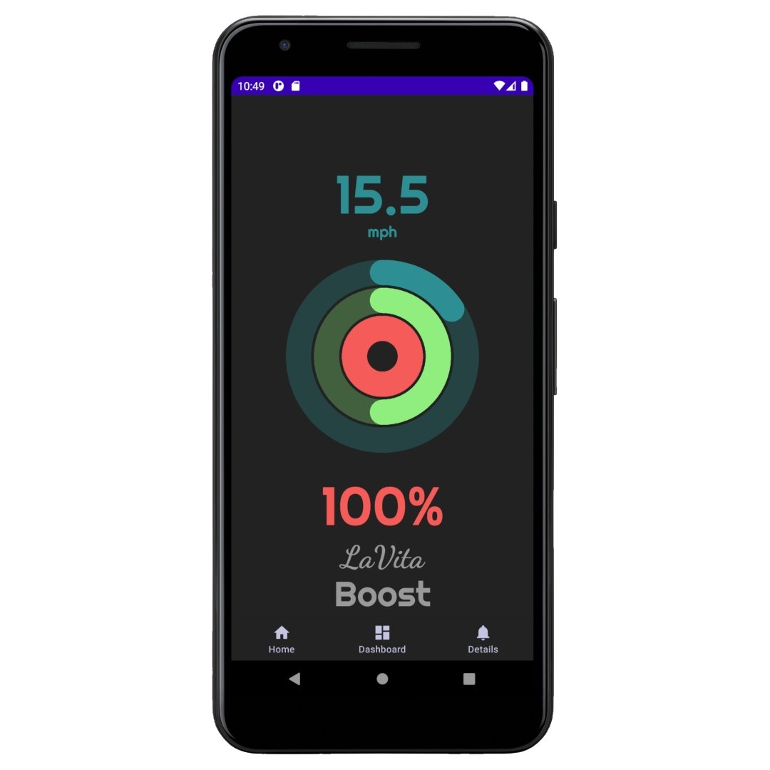 LaVita app to monitor your bike on your phone