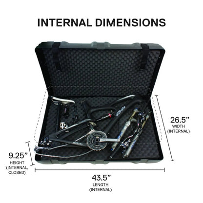 Bike Box Hire Caterham | Bicycle Travel Case Rental (SERFAS Box Case) - Ross Cycles - Caterham Bicycle Servicing and Shop