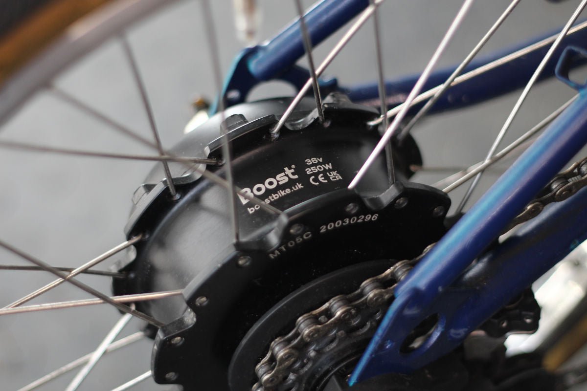 E - bike Boost® Bike Complete Conversion DIY Kit - Road / Hybrid / MTB - Ross Cycles - Caterham Bicycle Servicing and Shop