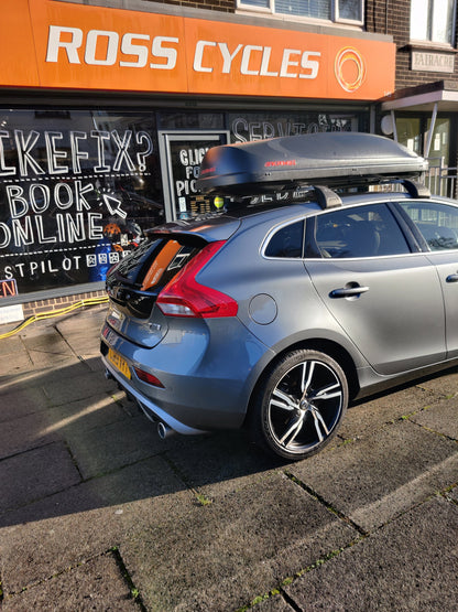Roof Box 330L Rental - Ross Cycles - Caterham Bicycle Servicing and Shop