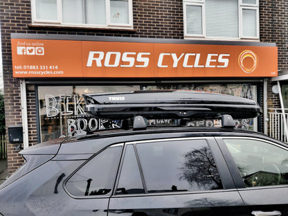 Roof Box Rental - Ross Cycles Caterham